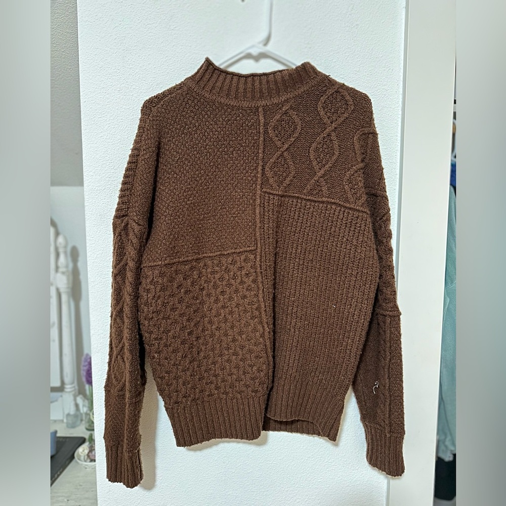 American Eagle sweater multi pattern Women’s S Vintage
